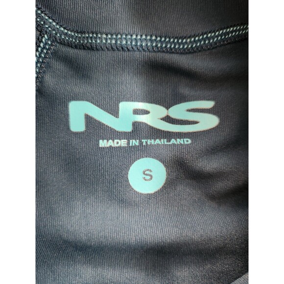 NRS Women's H2Core Teal Blue Rashguard Long Sleeve Shirt Size Small - Picture 3 of 7